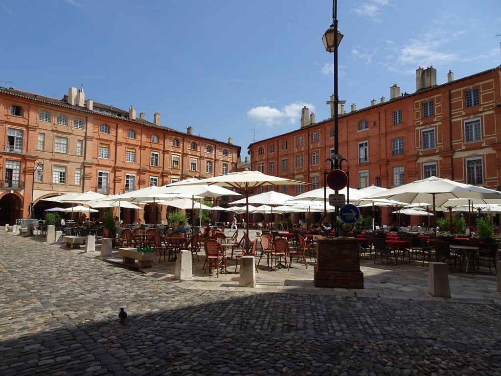 vélo Gascogne – place Nationale de Montauban