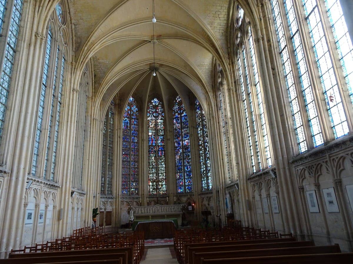 intérieur de la sainte chapelle