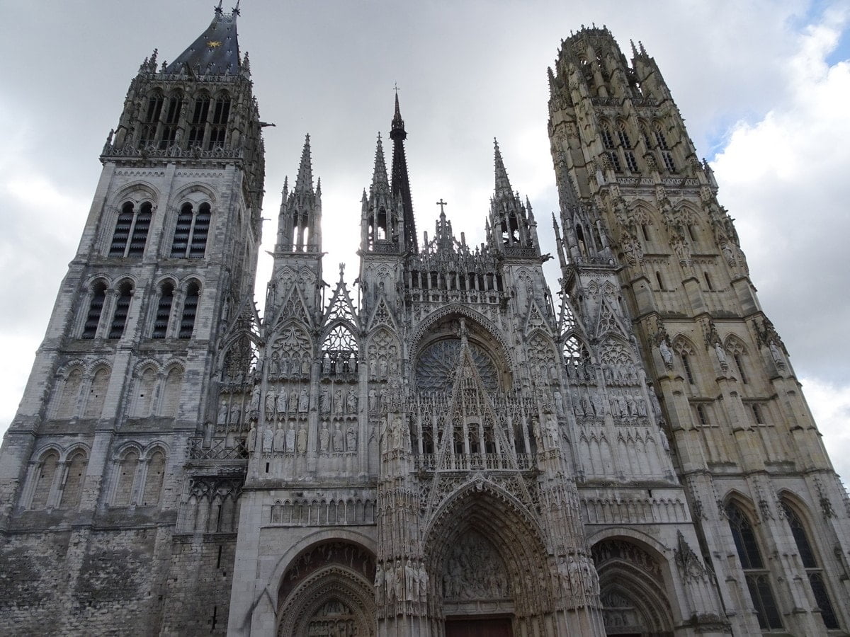 la cathédrale, ce matin