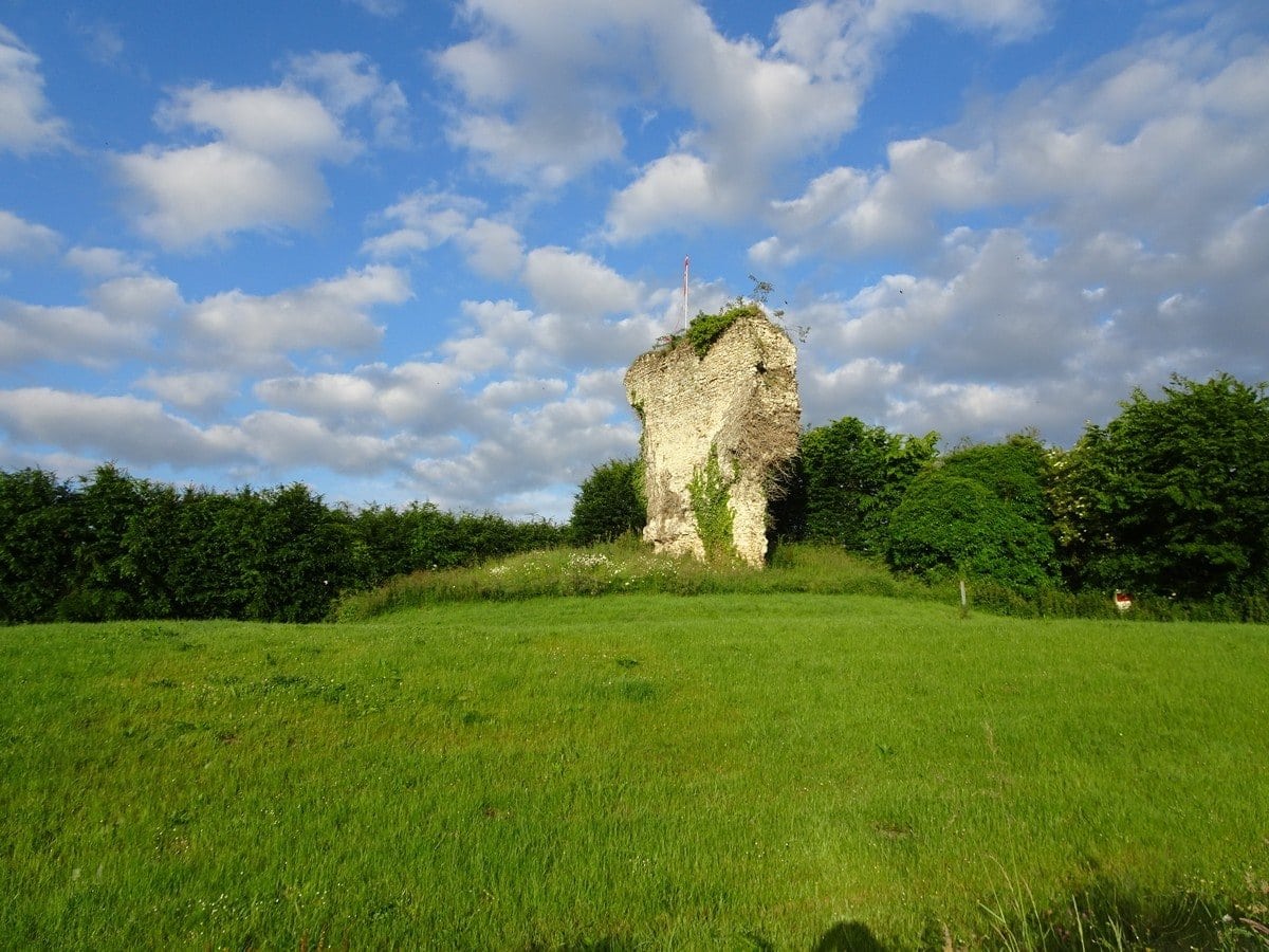 vestiges du château de Blangy