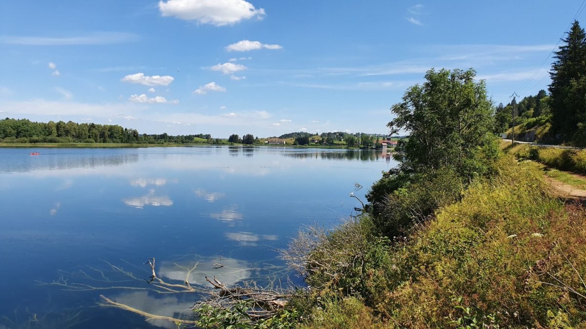 vélo Jura – lac de l'Abbaye